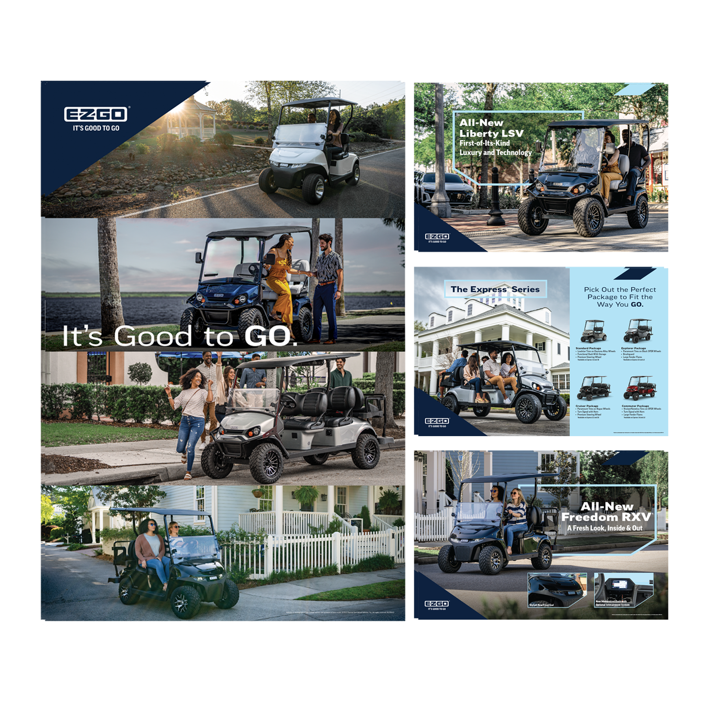 E-Z-GO Posters
