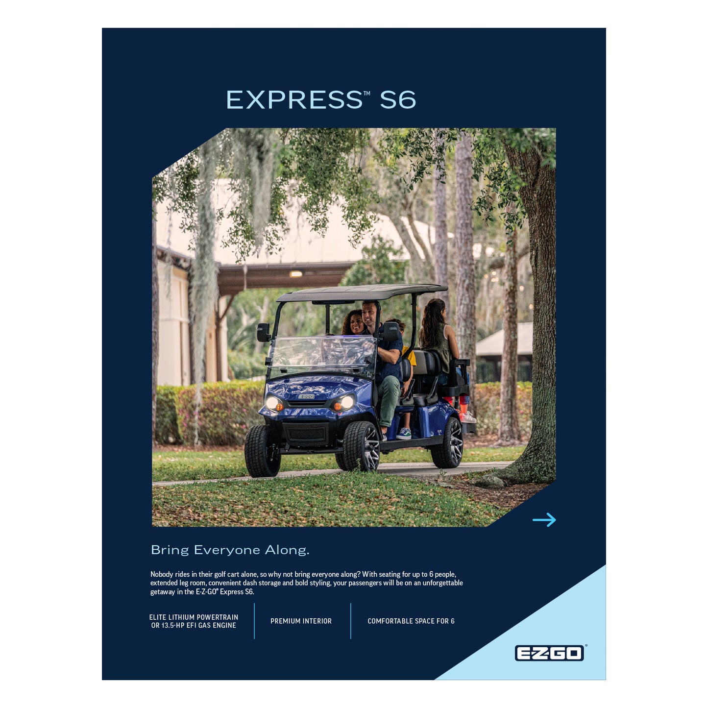 E-Z-GO MY24 Express S6 Sell Sheet English