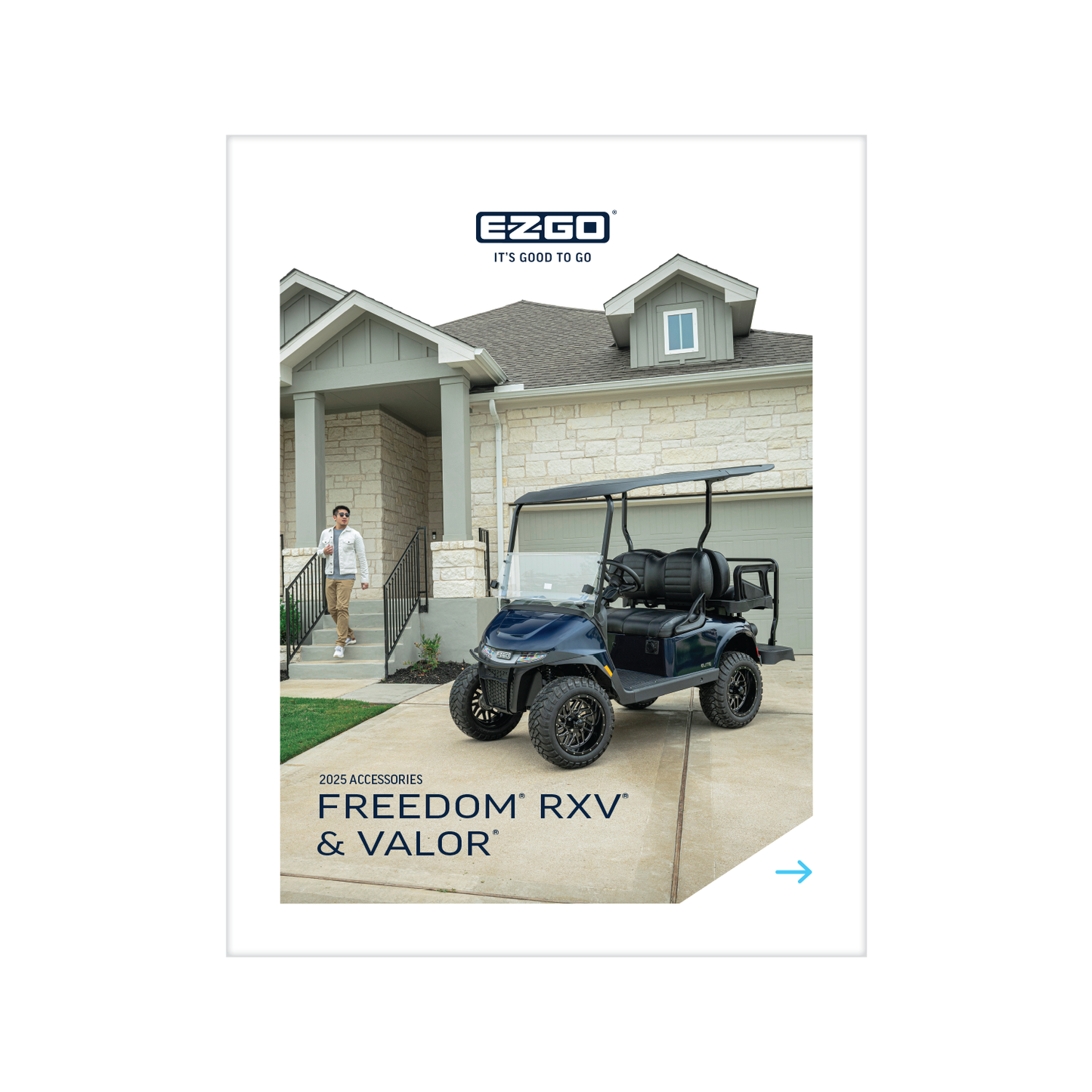 E-Z-GO MY25 Freedom RXV & Valor Accessories Catalog
