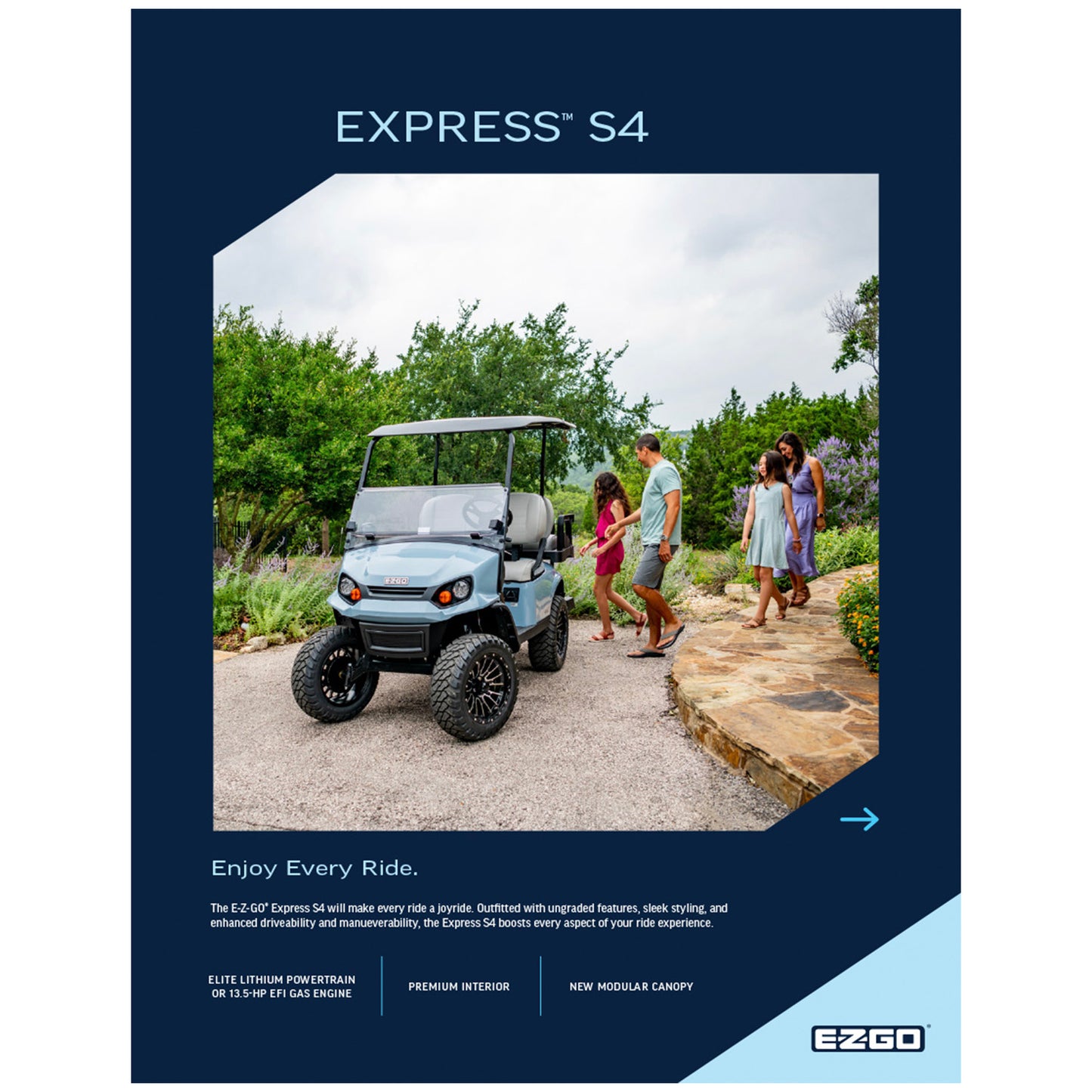 E-Z-GO MY23 Express S4 Sell Sheet English