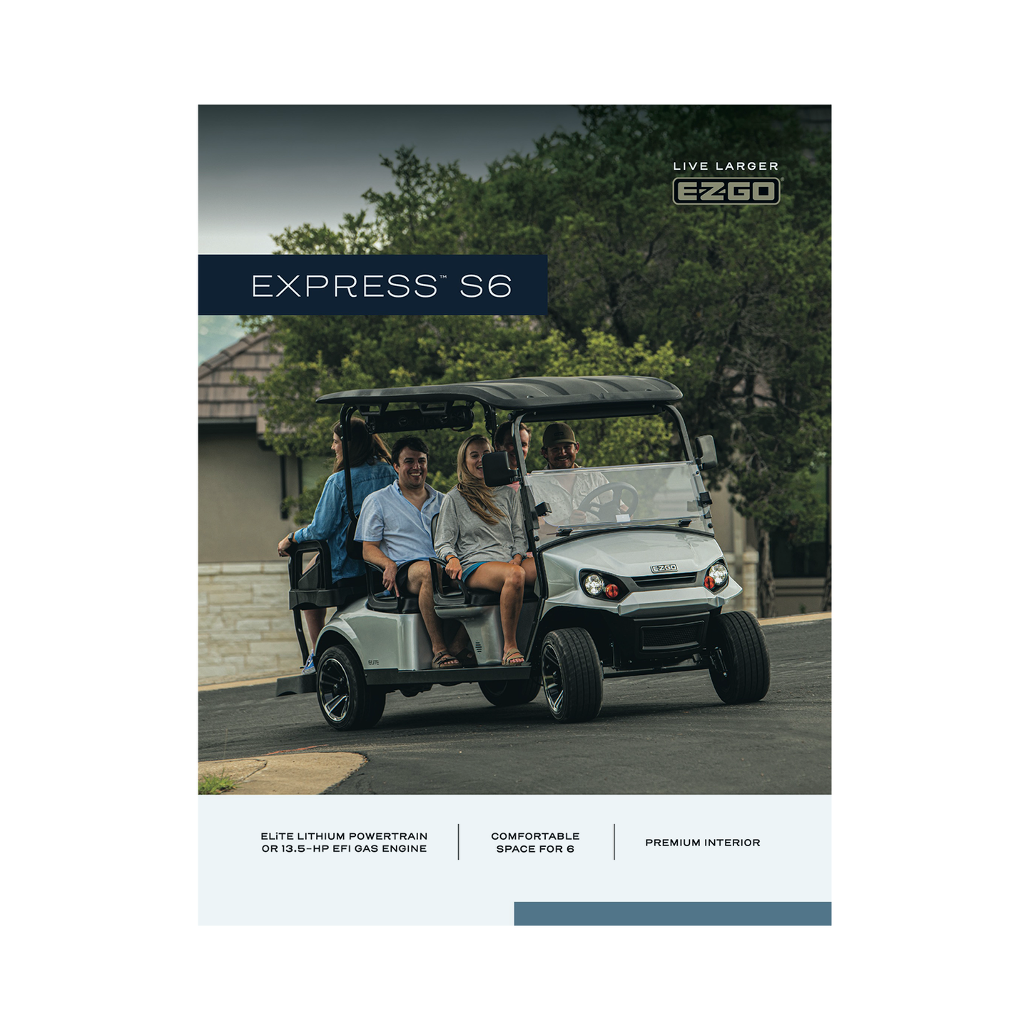 E-Z-GO MY23 Express S6 Sell Sheet English