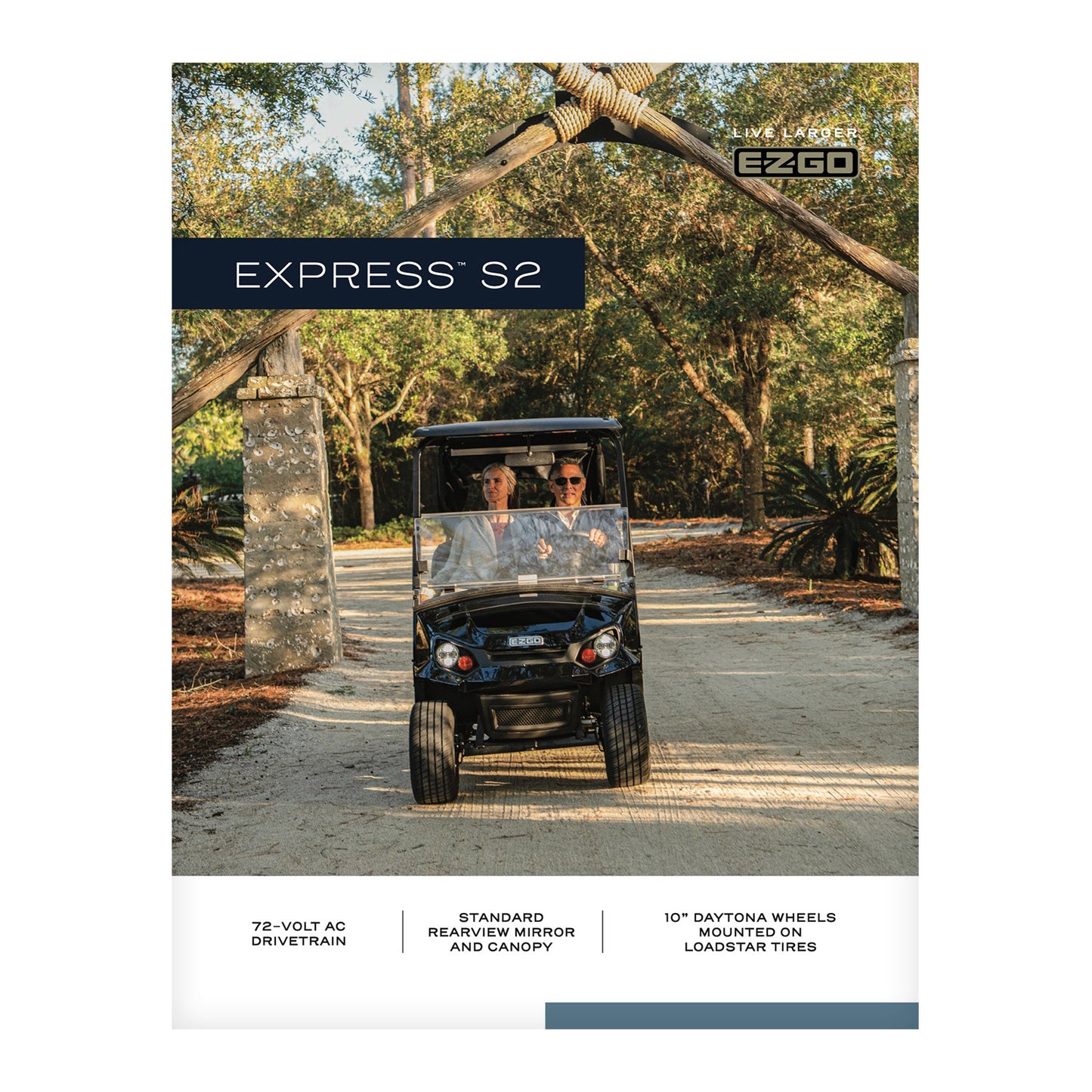 E-Z-GO MY22 Express S2 Sell Sheet English