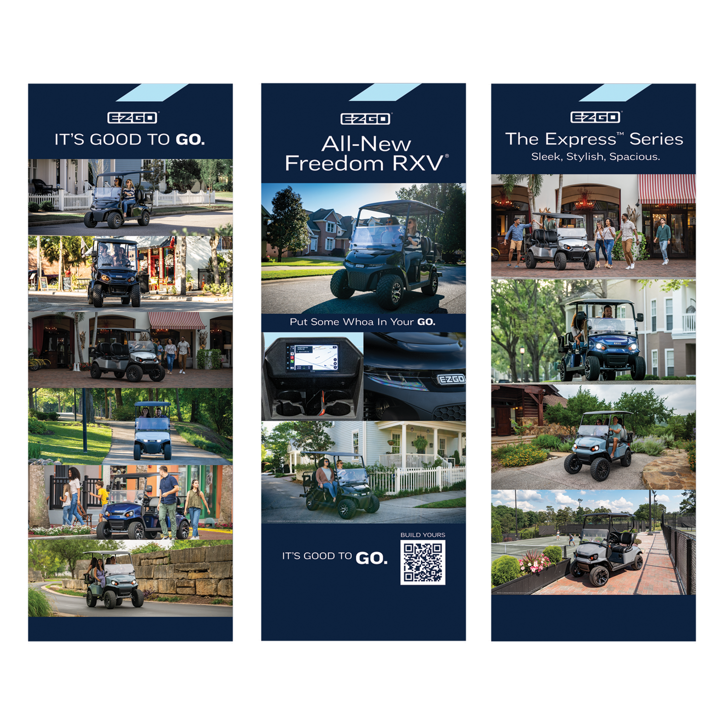 E-Z-GO Retractable Banners Kit