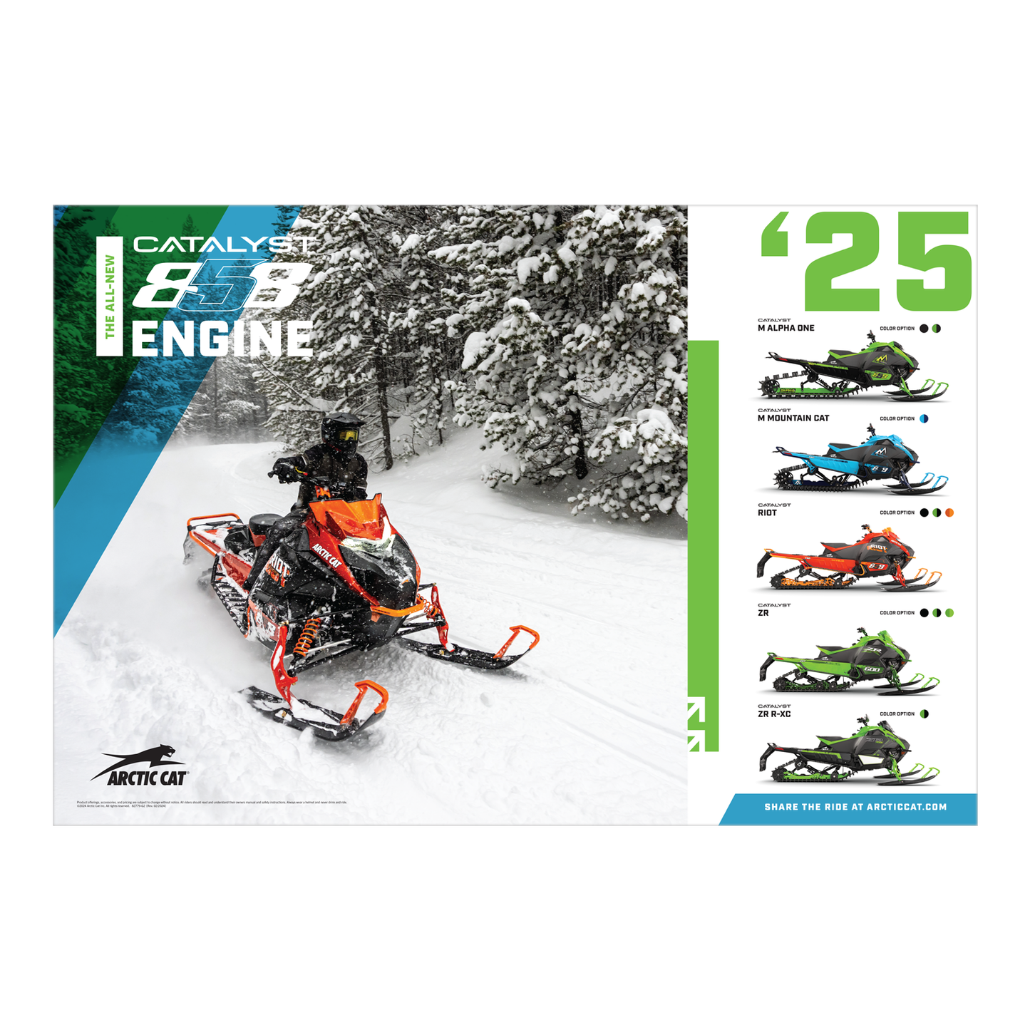 ACAT Snow MY25 CATALYST 858 Poster