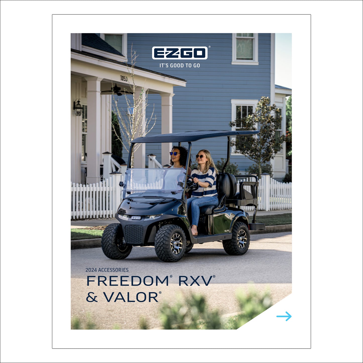 E-Z-GO 2024 RXV and Valor Accessory Catalog