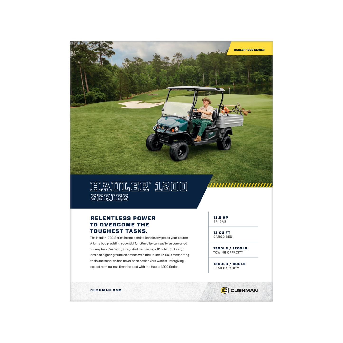 MY25 Golf Hauler 1200 Series Sell Sheet