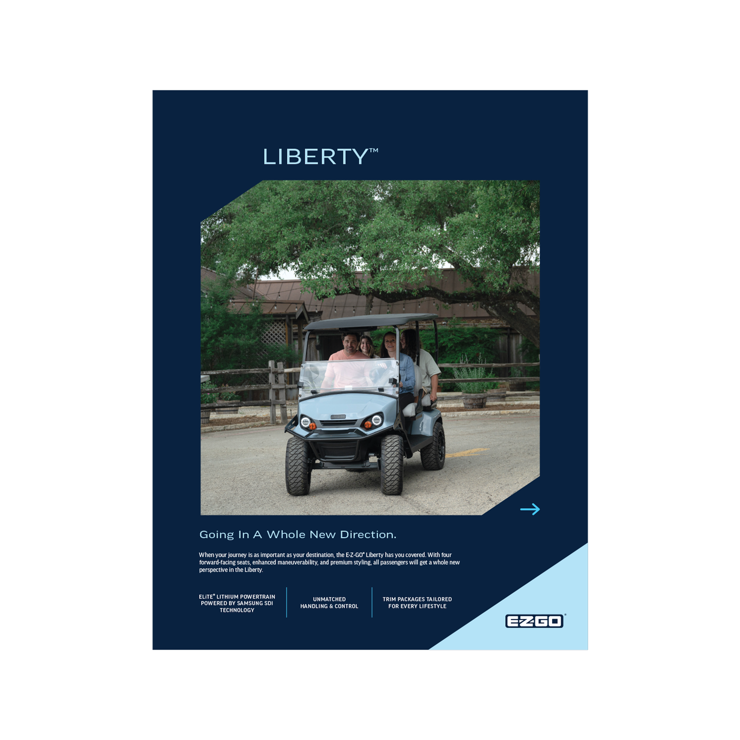 E-Z-GO MY25 Liberty Sell Sheet
