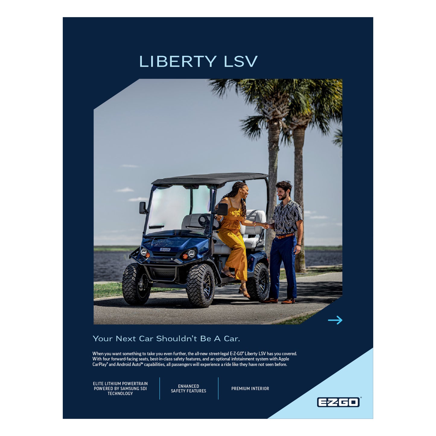 E-Z-GO MY24 Liberty LSV Sell Sheet English