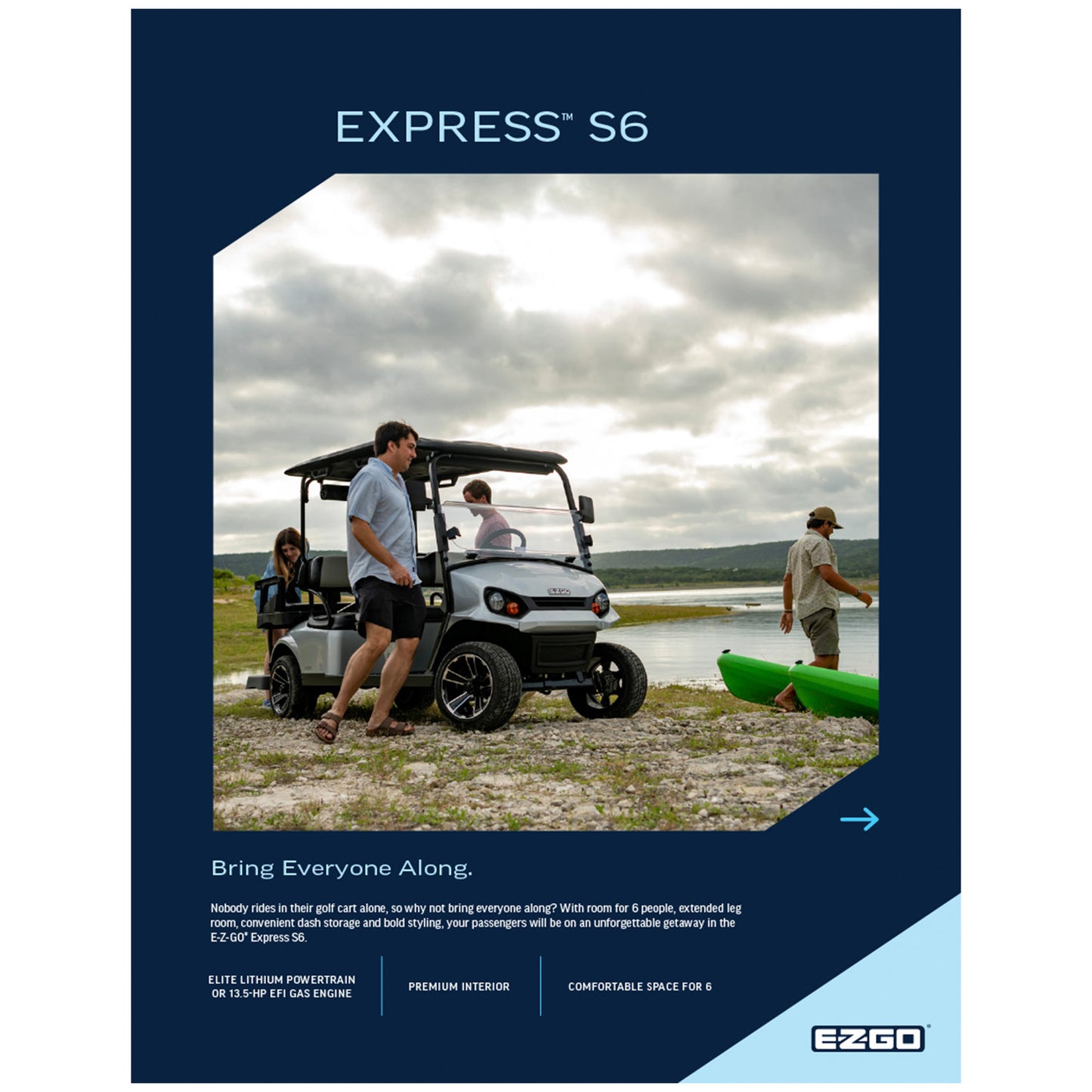 E-Z-GO MY23 Express S6 Sell Sheet English