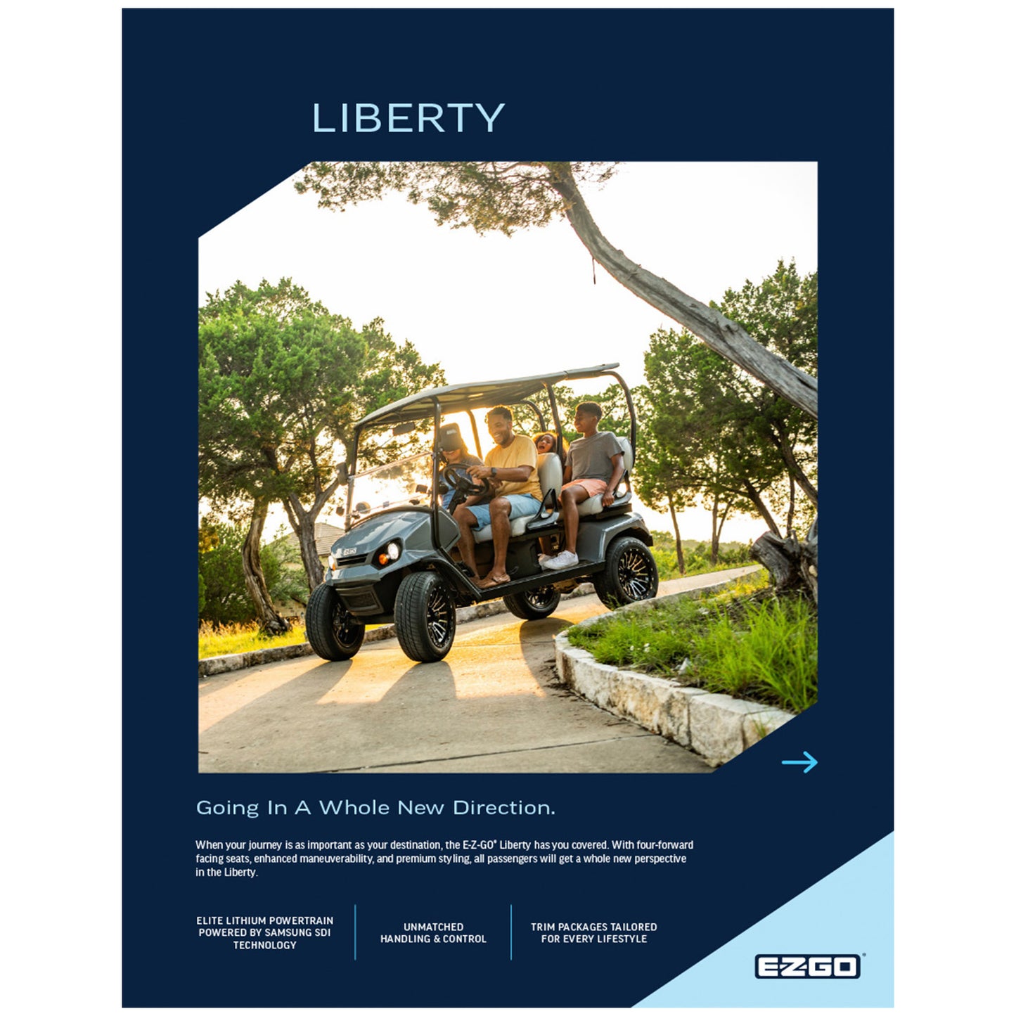 E-Z-GO MY23 Liberty Sell Sheet English