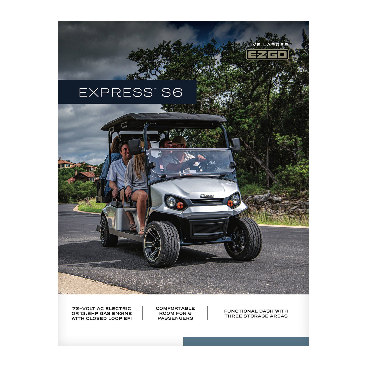 E-Z-GO MY22 Express S6 Sell Sheet English
