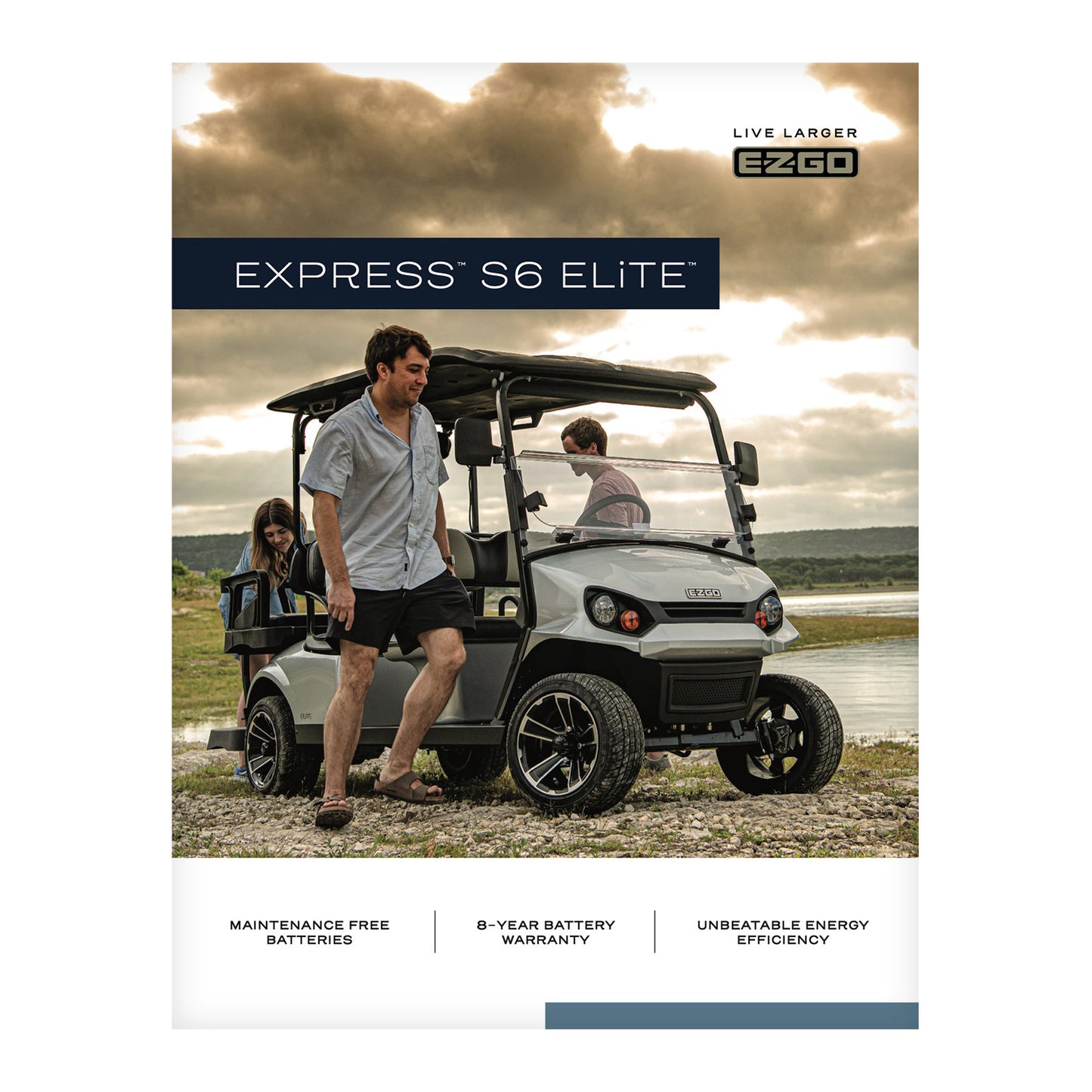 E-Z-GO MY22 Express S6 Elite Sell Sheet English